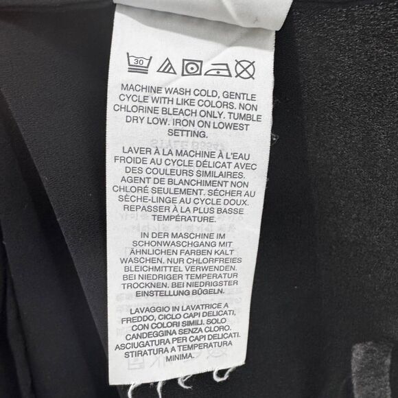 J Crew Dress Womens M Black Slip Maxi Length Adjustable Straps Semi Sheer - Picture 13 of 16